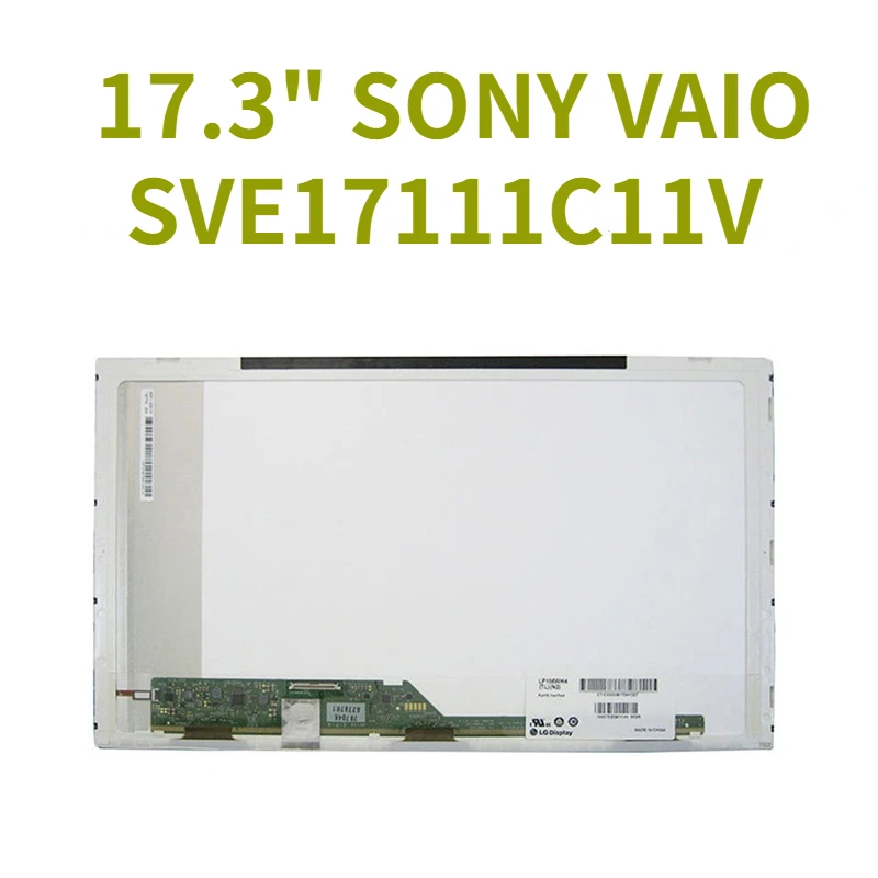 

17.3" Laptop Matrix For SONY VAIO SVE17111C11V LCD Screen HD+ Panel Replacement