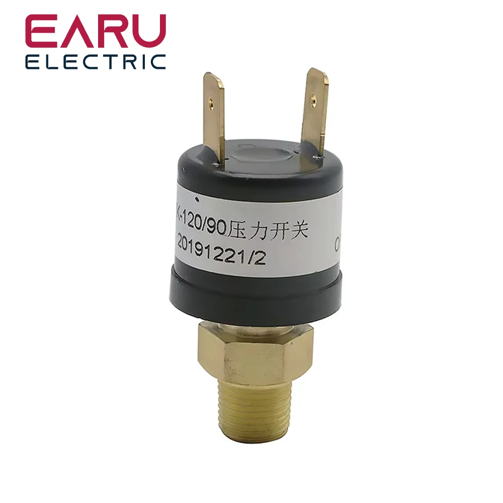 Air Compressor Pressure Control Switch Valve Heavy Duty 90-120 PSI Pressure Controller Sensor Transmitter Transducer Auto Car pressure sensor pressure switch