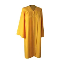 Student Graduation Gown Adults 2025 Year Long Sleeve Academic Dress Costume Unisex University Graduation Robe School Uniform 2
