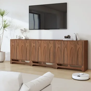 Modern Wood Sideboard Buffet Cabinet – Set of 3 1