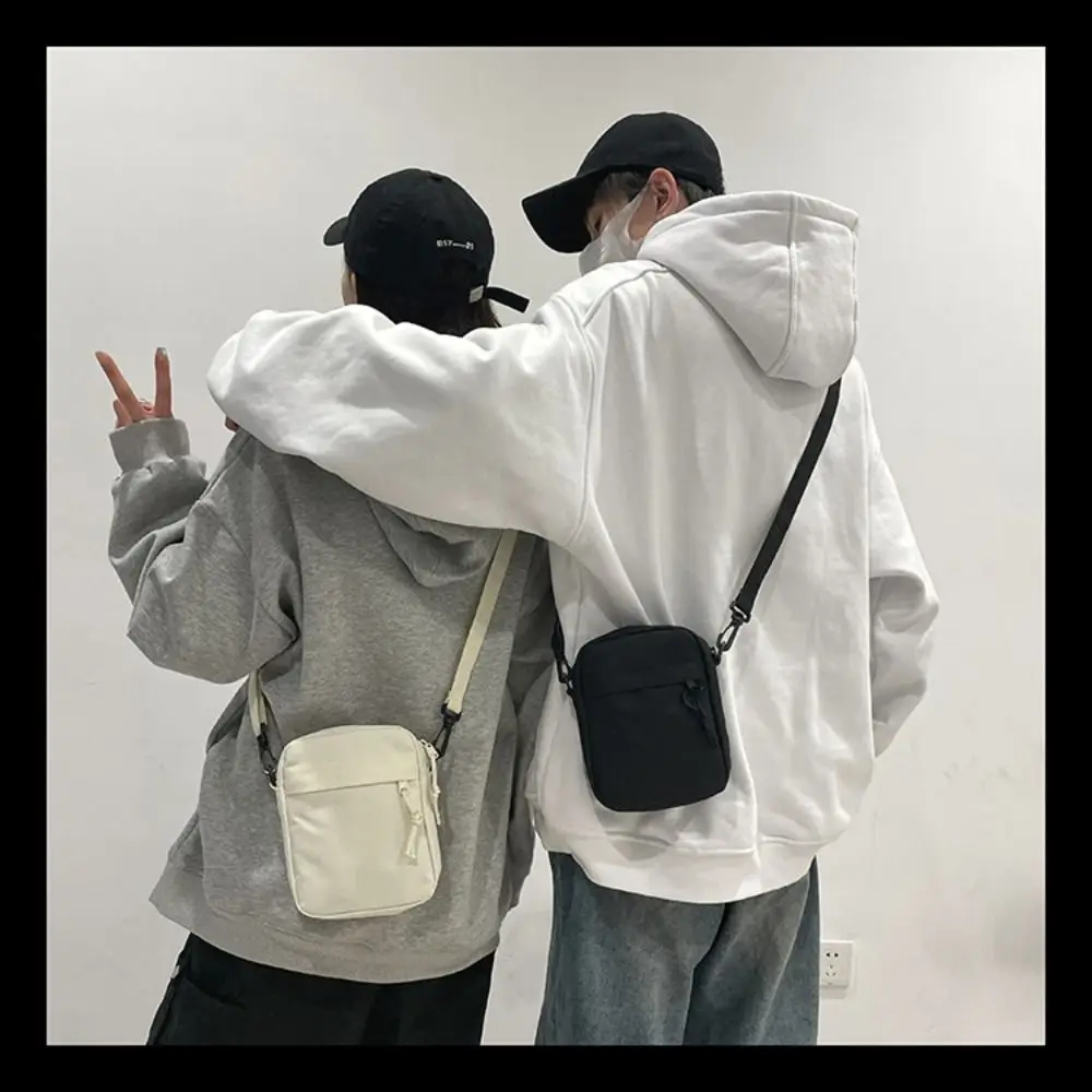 Saddle Bag with Shoulder Straps Korean Style Oxford Cloth Polyester Shoulder Bag Fashion Simple and Versatile Bag