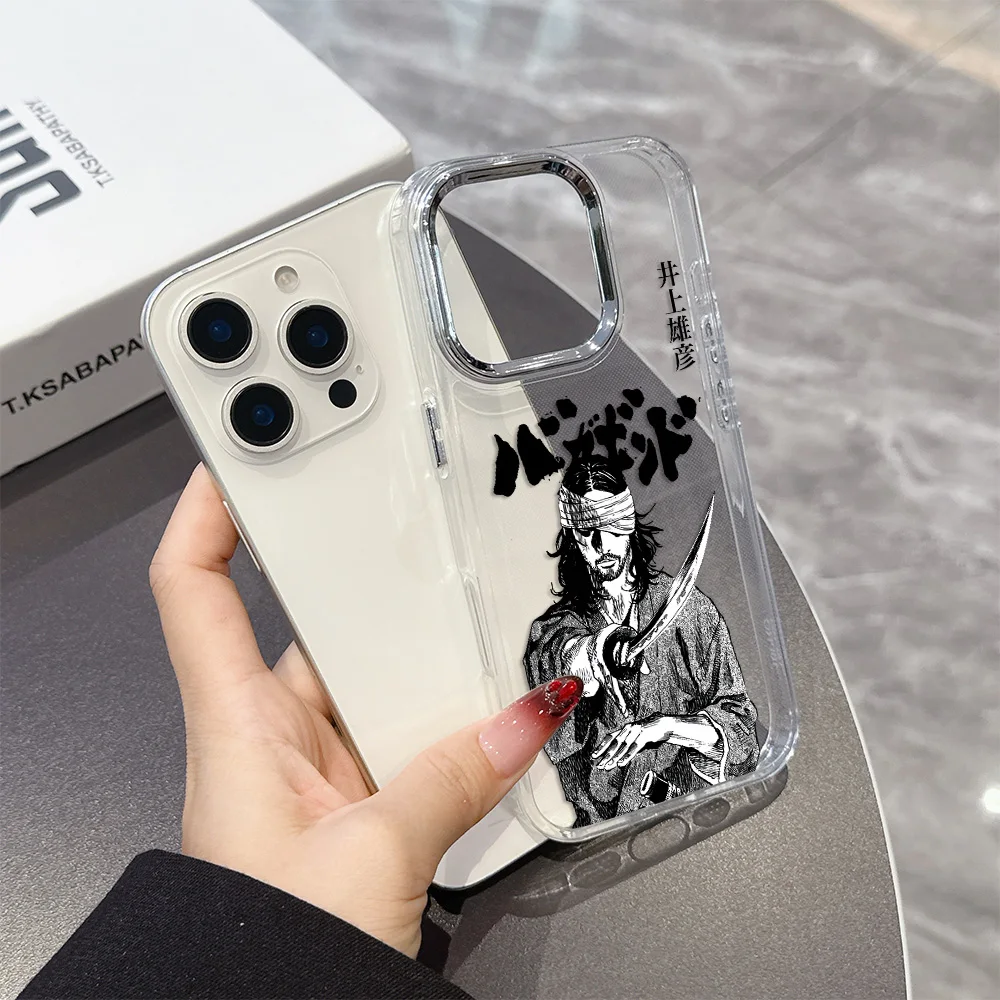 Hot New Vagabond Samurai Transparent Phone Case