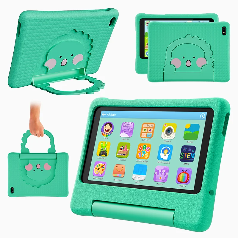 (Clearance)7 Inch Kids Tablet Android13 3GB+32GB  WIFI Google Play Children Tablet for kids in Hebrew Kids-proof Case 3000mAH 2