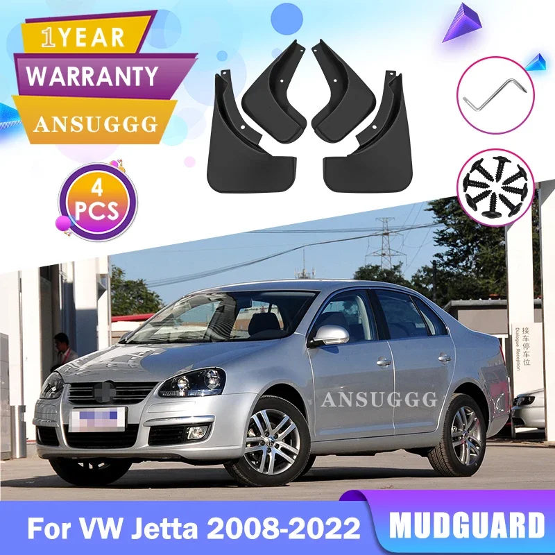 MudguardForVWJetta20082022SagitarVentoBoraMudFlapsSplashGuardsMudFlapCar