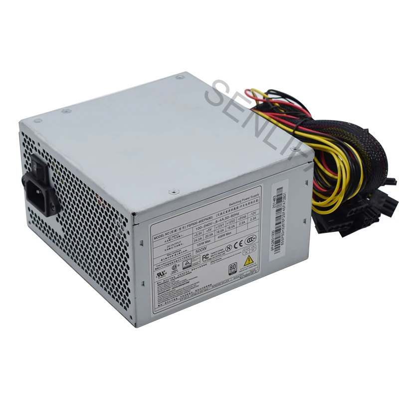 OriginalATX500WSwitchingPowerSupply100240V84A5060HzFSP500