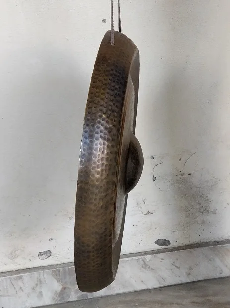 Hand made engraving bronze Tibetan GONG
