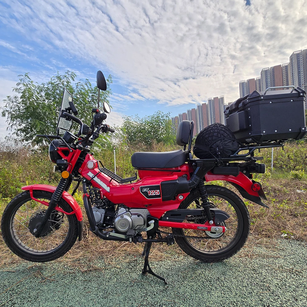 Rear Luggage rack / Passenger Seat Pad / Backrest Fits Honda CT125 ...