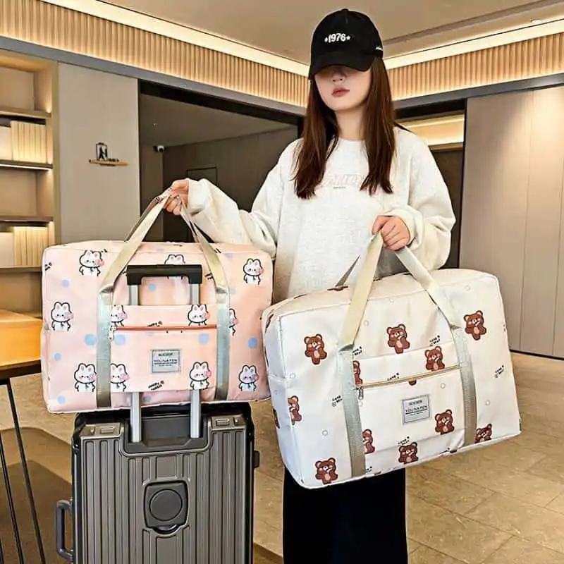 2025 Large Capacity Casual Handheld Storage Bag Single Shoulder Crossbody Travel Tote Oxford cloth Texture Sport Training Bag