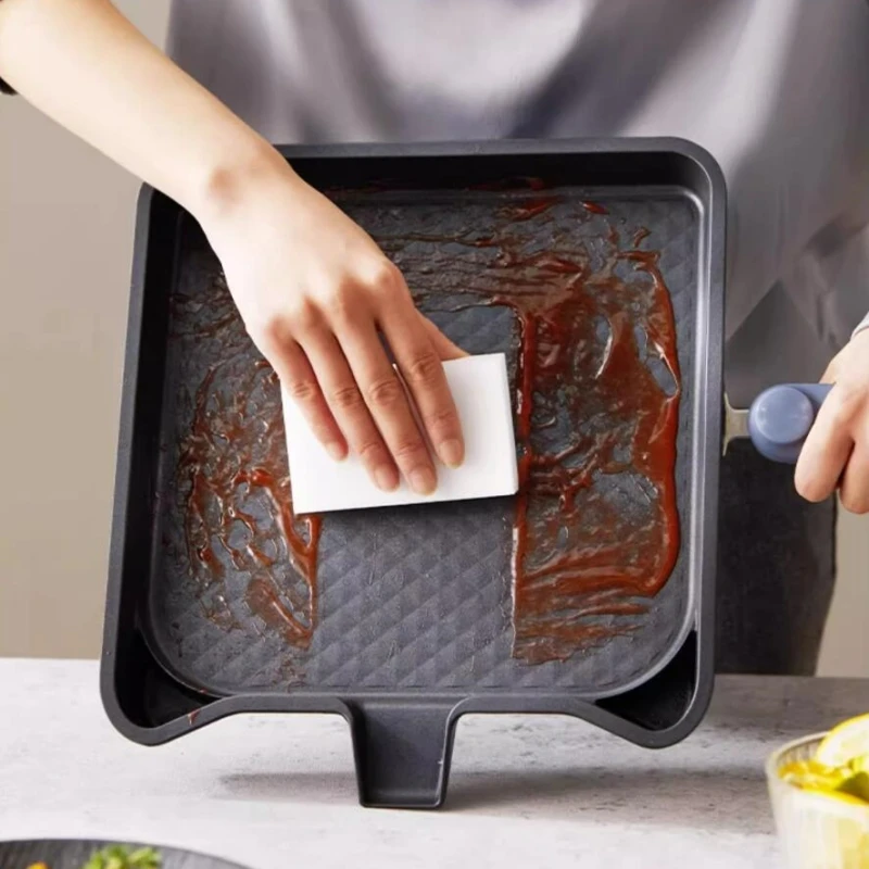 SUPOR 220V Electric Cake Pan Deeper Removable Baking Pan Meat Griller Electric Cake Flattener 1800W Steak Griller 5