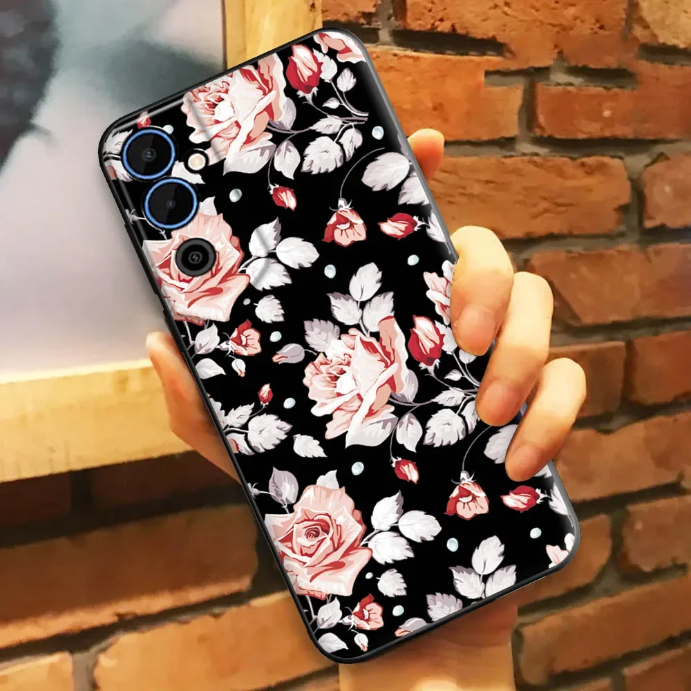 Marble TPU Soft Silicone Phone Case for Tecno Pova Neo Series