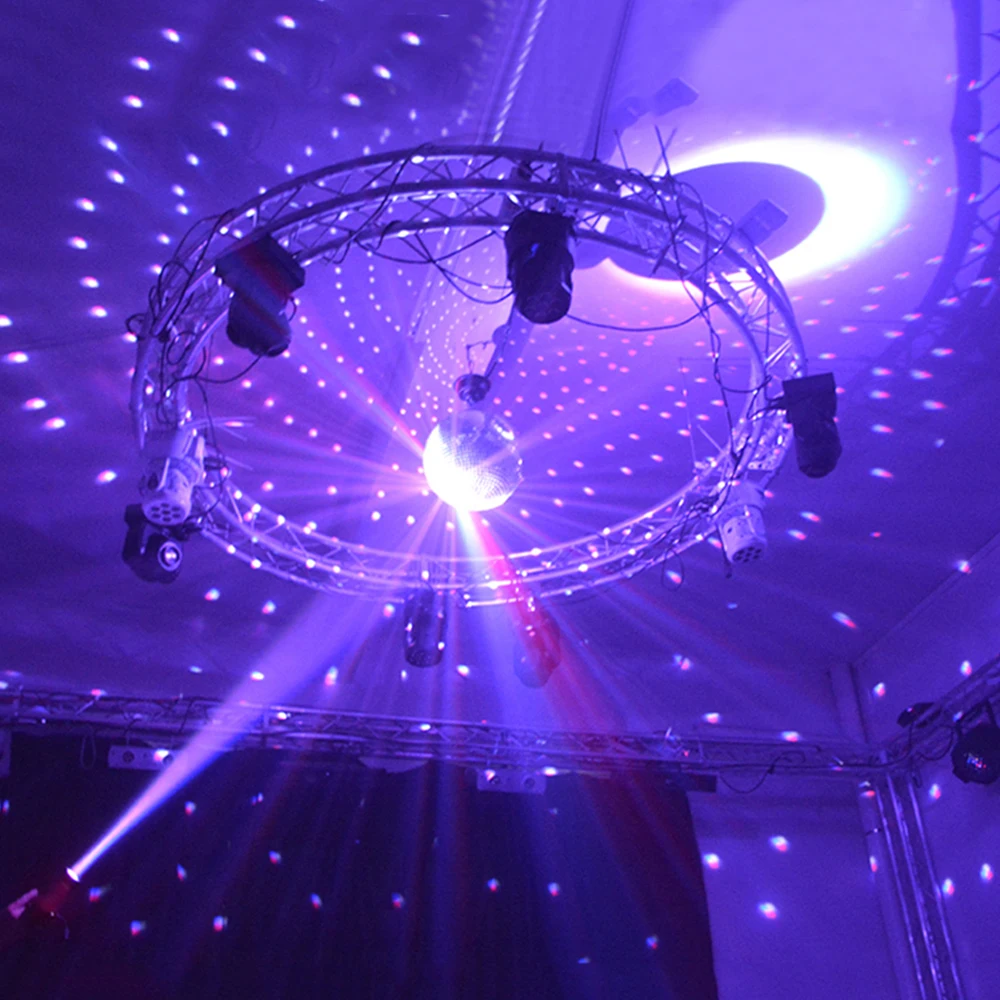 Remote control led beam spotlight KTV dj disco light Colorful party light spot light Mirror Ball Reflective effects stage light