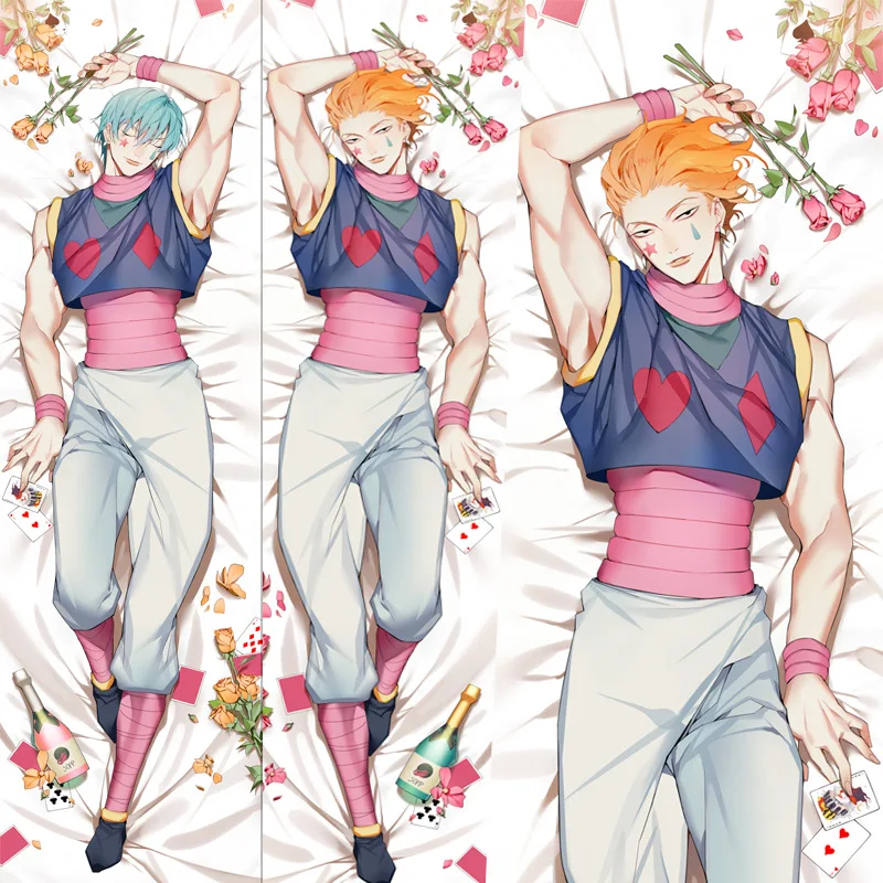 AnimeHUNTERXHUNTERLongPillowCaseHisokaHuggingBodyDakimakura