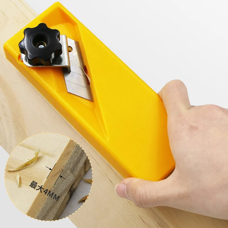 Description Picture 3 of itemGypsum Board Woodworking Planer Tool Flat Square Plane Drywall Edge Chamfer Hand Saw Box Hand Plasterboard Carpenter Tool