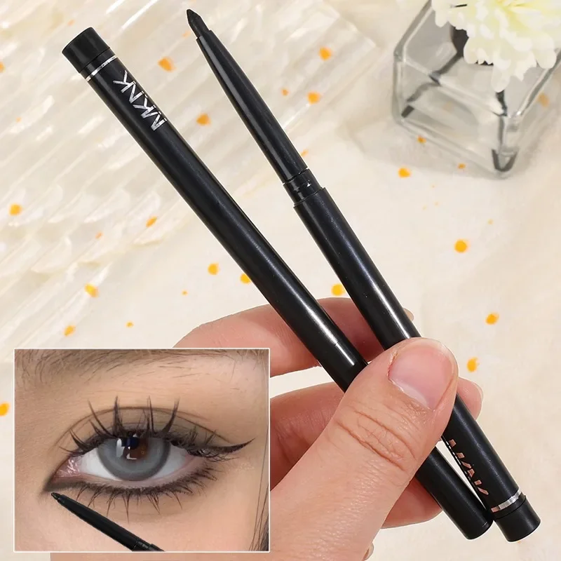Waterproof Matte Eyeliner Gel Pen Makeup Lasting Smooth Black White