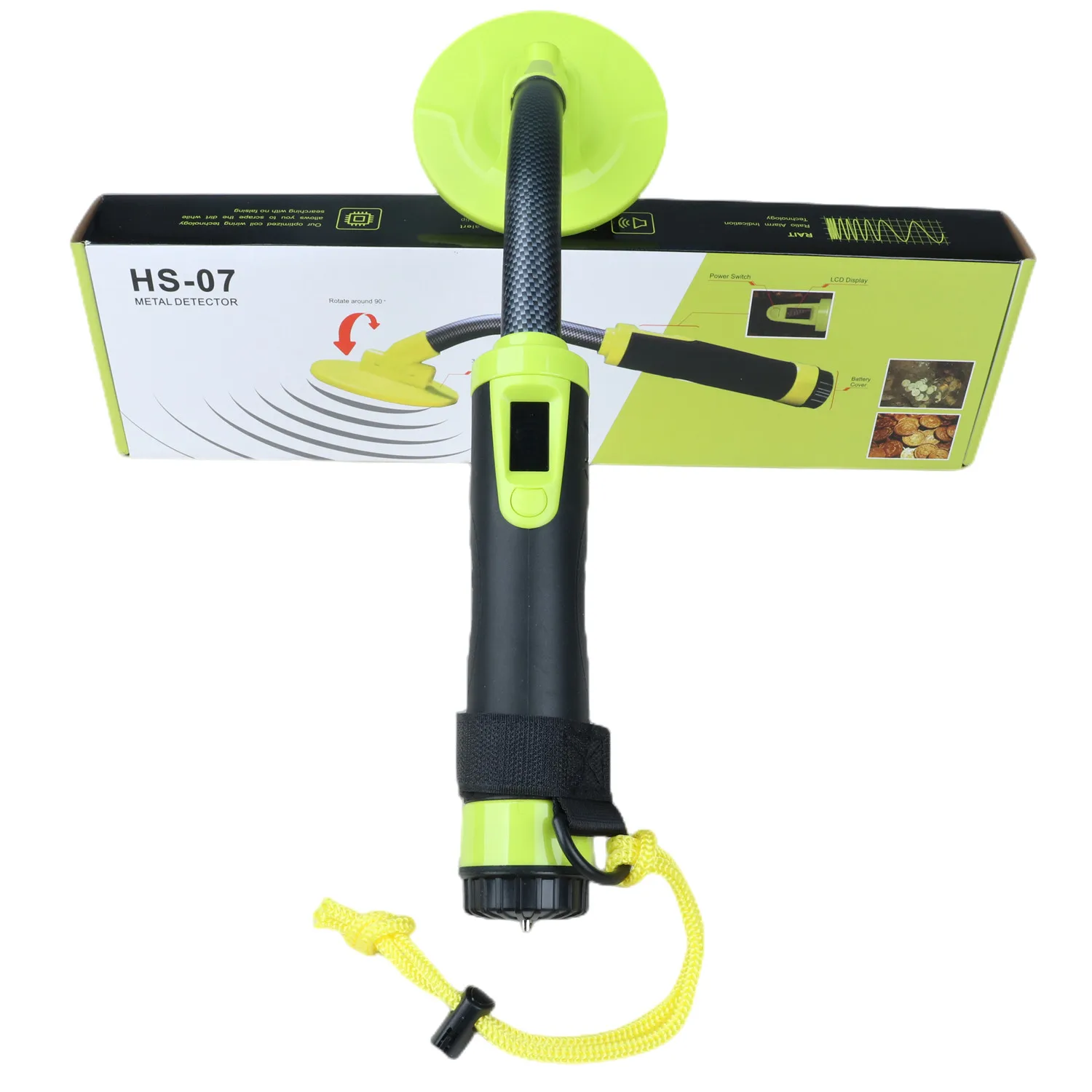 PowefulFullyWaterproofHandheldMetalDetectorHS07GoldDetectors