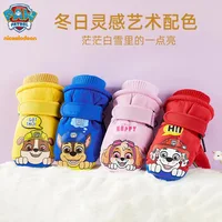 100% Genuine Paw Patrol Winter Ski Glove Snowboard Snow Warm Gloves Chase Skye Boys Girls Waterproof Thicken Mittens New Arrival