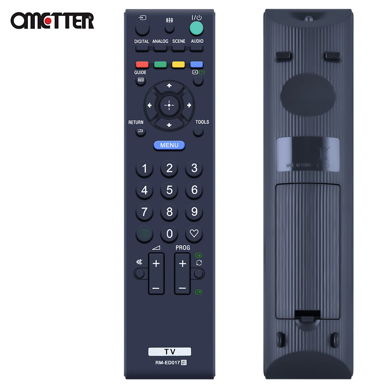 ALLIMITY RM-ED017 – Telecomando Sostitutivo Per TV Sony Bravia – Compatibile Con KDL-32S5500, KDL-40P3600 E Molti Altri Modelli