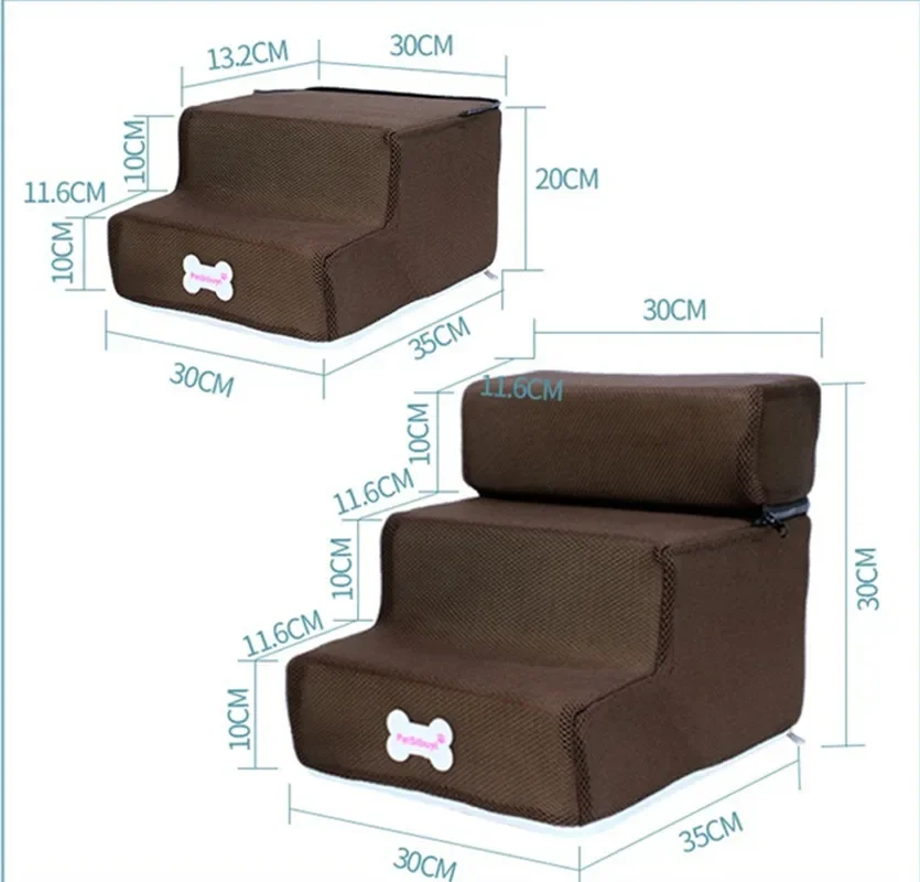 Pet Stairs with Dog House 2