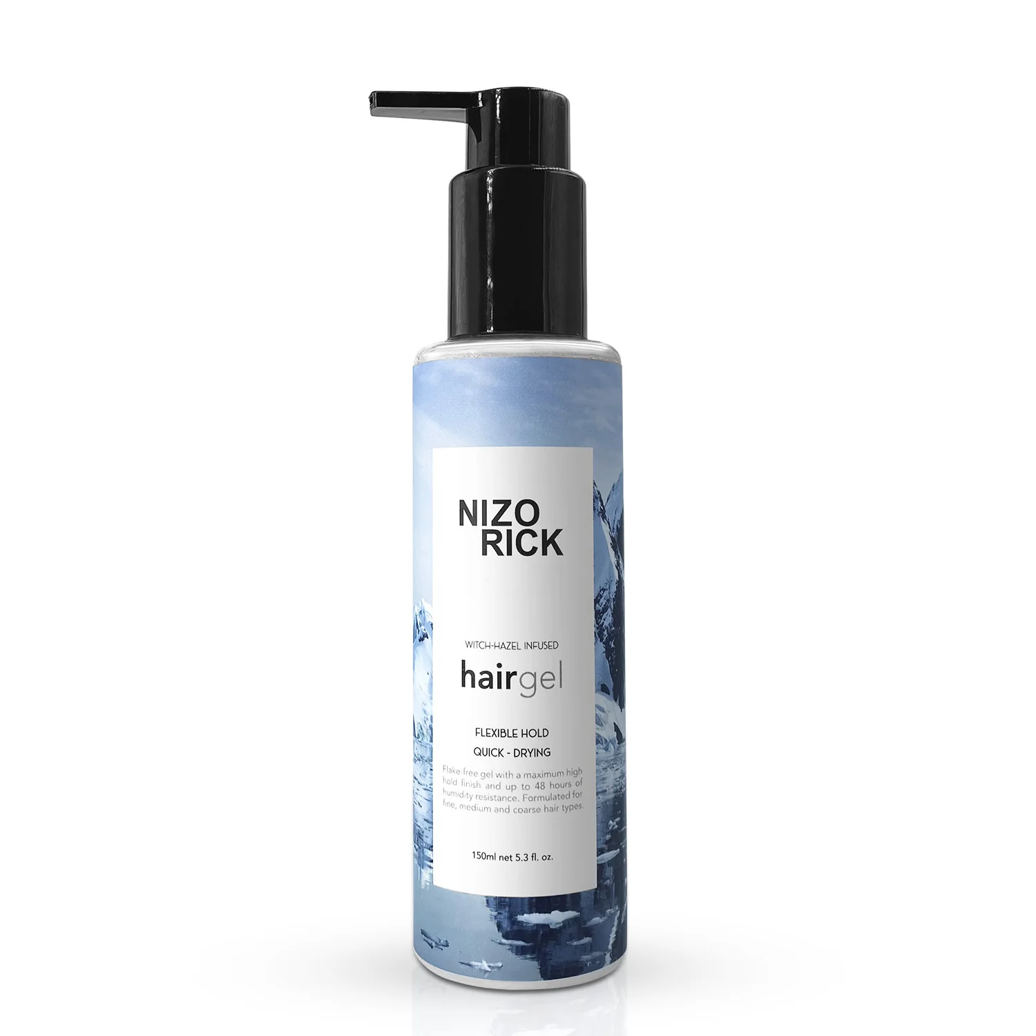 Men's hair gel water lasting styling micro-fragrance moisturizing styling gel spray