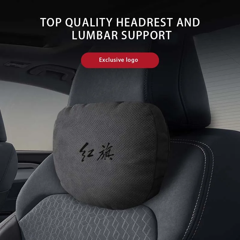 

Car Seat Headrest Neck Pillow Protective Cover Suitable For HONGQI H3 H9 HS5 HS7 H7 HS9 H5 HS3 EHS9 E-HS3 E-QM5 H9 Accessories