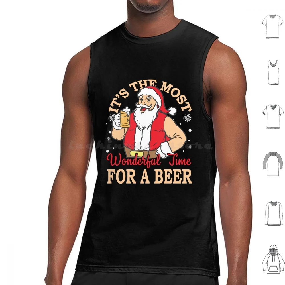 È Il Momento Più Meraviglioso Per Una Birra-Natale, È Il Momento Più Meraviglioso Per Una Birra Idea Regalo Maglietta Cotone Uomo Donna