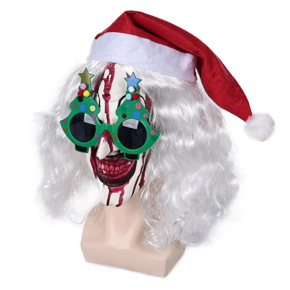 Masque Clown Horreur Masque Art The Clown Terrifier - Latex Effrayant Avec  Chapeau Pour Halloween Accessoire Déguisement Terrifiant, image size:960x960