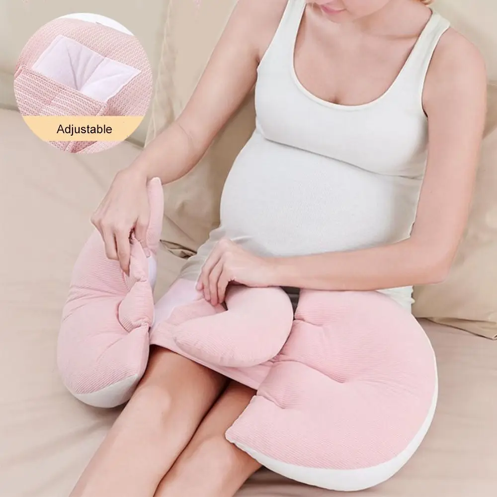 Pregnant Women's Waist Pillow Soft Comfort Maternity Pillow Abdominal Support U Shaped Pregnancy Cushion Sleeping Pillow