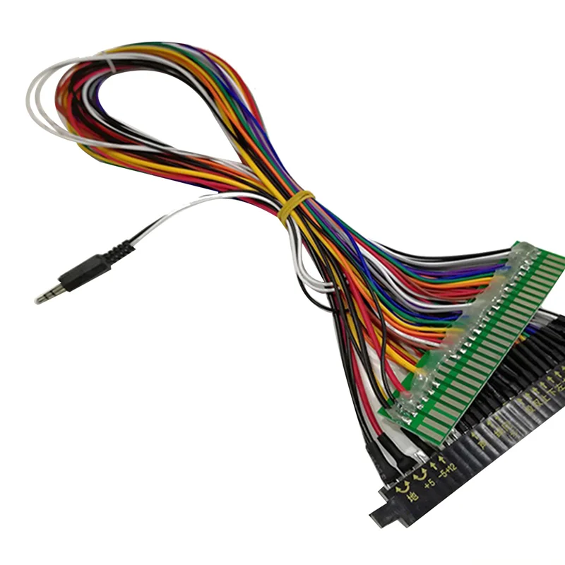28Pin Jamma Extension Cable Arcade Game Machine Jamma Harness Connectors Gold Finger for Arcade Game Parts Coin Operator Rare