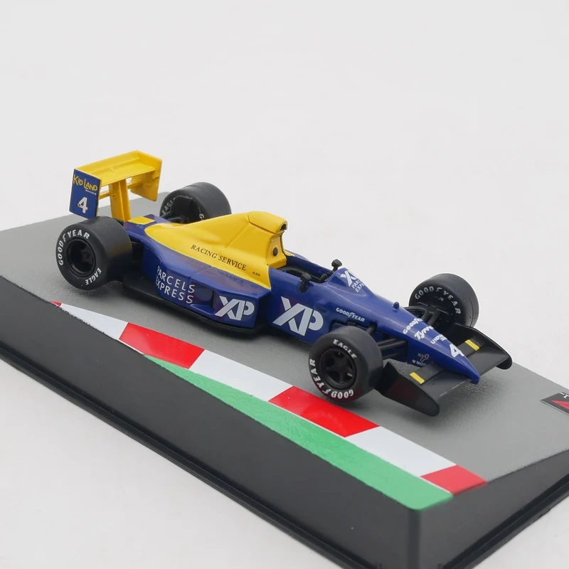 Diecast IXO 1:43 Scale TYRRELL 018 Jean Alesi 1989 F1 Racing Alloy