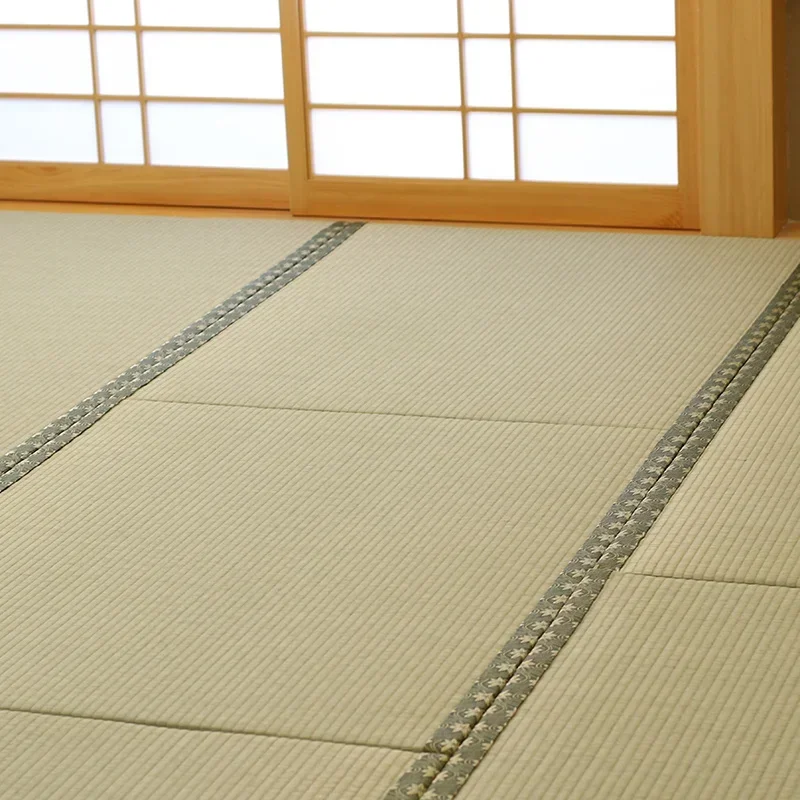 Custom Made Thick 2.5cm/3.0cm/4.0cm Japanese Traditional Mat Woven Rush Straw Mats Sleeping Flooring Judo Mattress 4