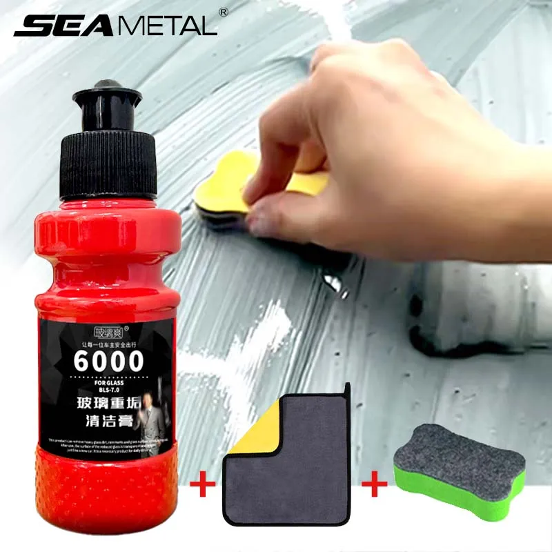 Seametal 120ml Car Front Windshield Cleaning Paste Oil Film Remover