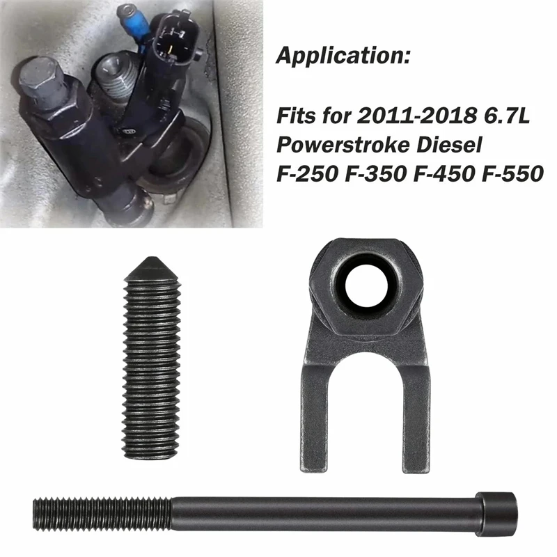 3418 Fuel Injector Removal Tool Puller Kit Car Replacement Parts For Ford 2011-2018 6.7L Powerstroke Diesel