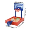 Basketball Game.Mini Desktop Tabletop Portable Travel Or Office Game Set for Indoor Or Outdoor. Fun Sports Novelty Toy Or Gift 6