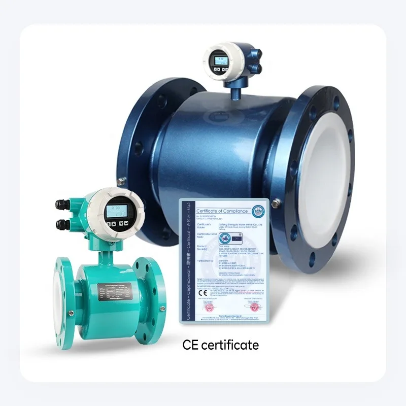

Industrial type digital electromagnetic flow meter water price