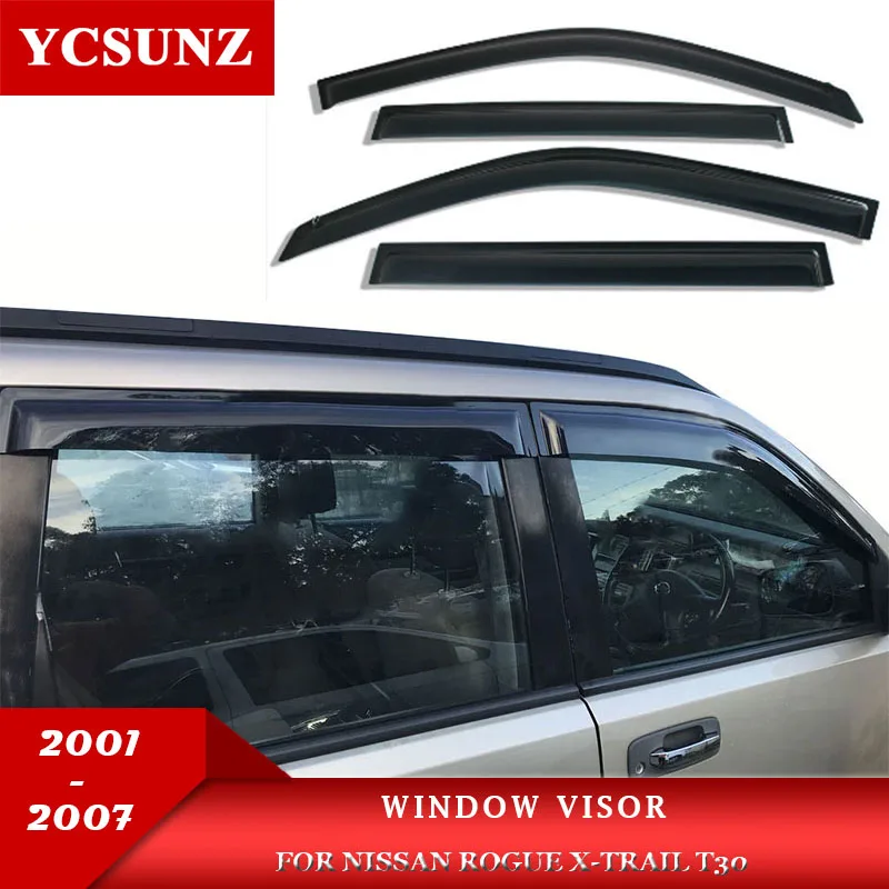 ABSWindowVisorForNissanRogueXtrailT3020012002200320042005