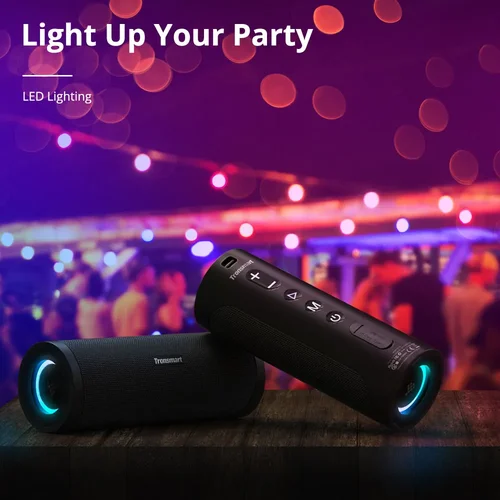 Tronsmart T6 Pro 휴대용 스피커, 야외용 블루투스 5.0, 내장 보조베터리, IPX6, 24 시간 재생, 45W 6