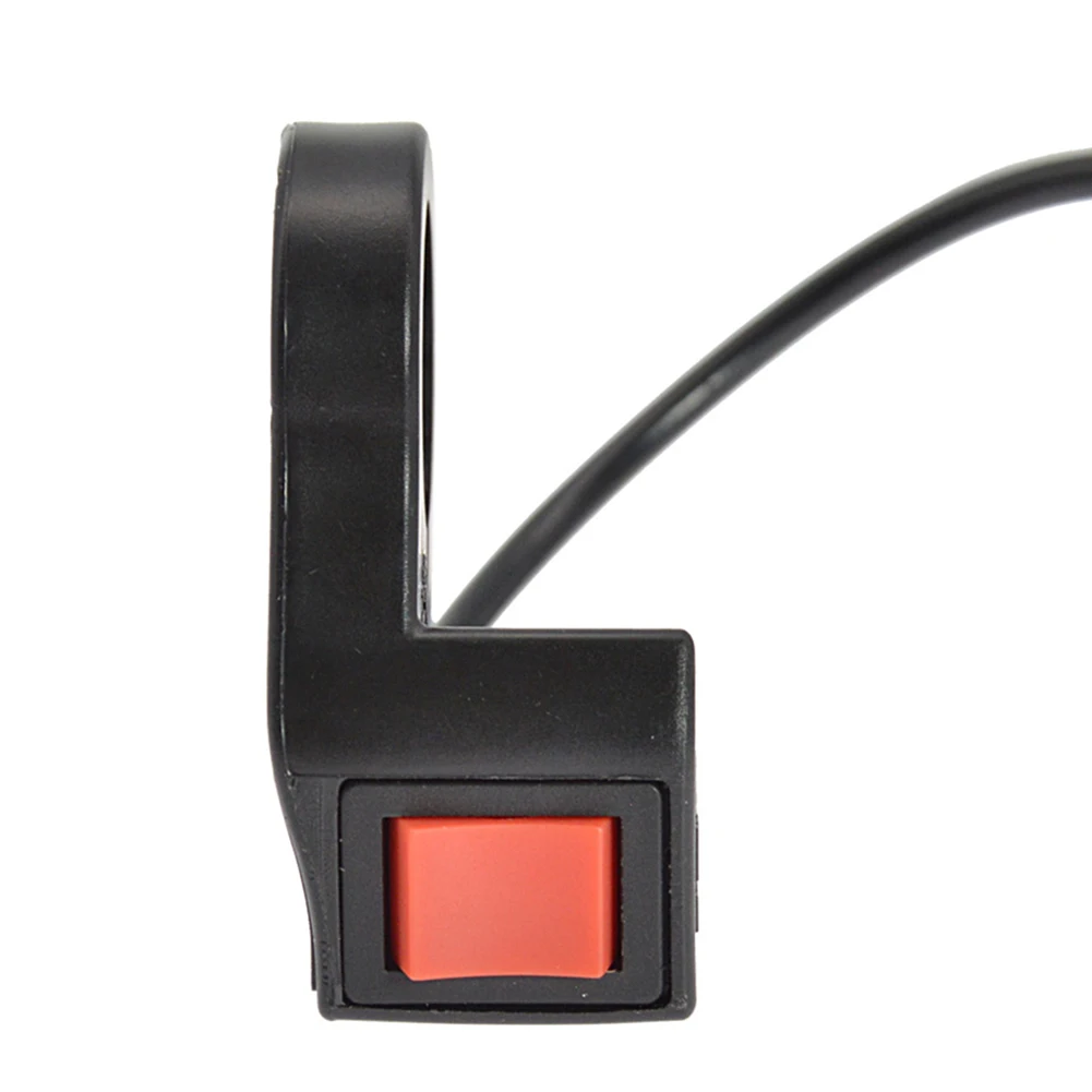 

Easy to Install Electric Bike Scooter Switch Button, Universal On/Off Switch for Speed Assist, Reverse, Head Lamp Black