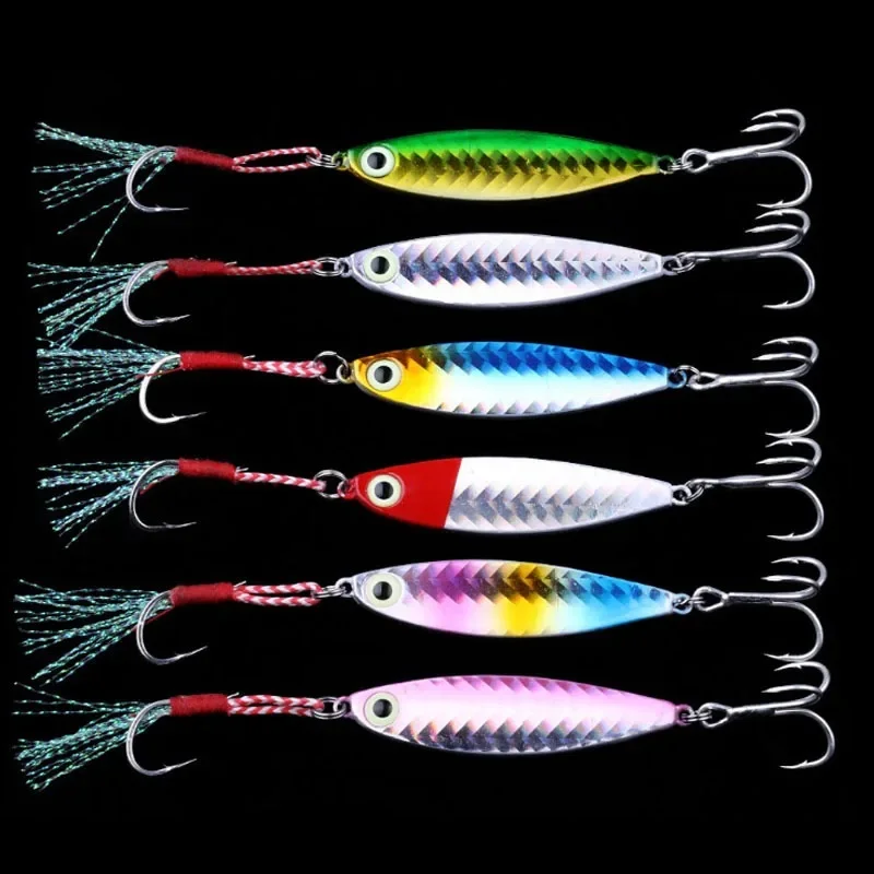 

Bait iron plate lead fish sea fishing bass Spanish mackerel hard bait Luya bait Essential for fishing A must for a tough man