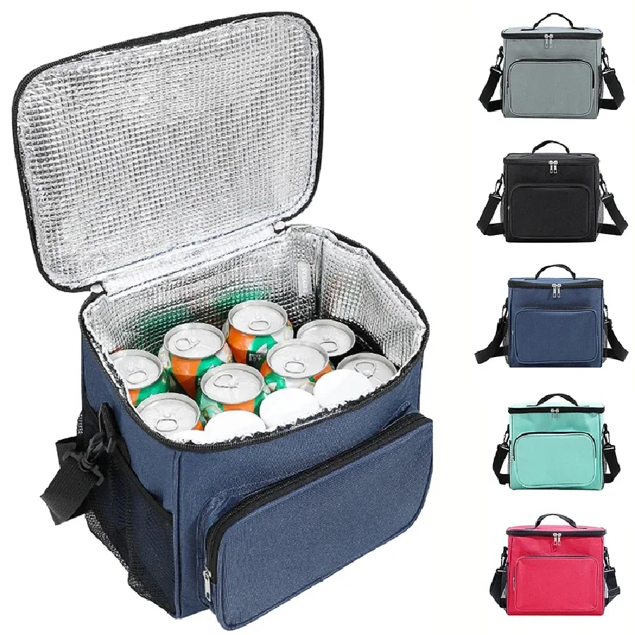 outdoor camping lunch bag Portable lunch bag food thermal box durable waterproof with adjustable shoulder strap insulated case outdoor camping lunch bag Portable lunch bag food thermal box durable waterproof with adjustable shoulder strap insulated case