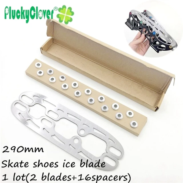 Lame Per Pattini Da Ghiaccio EXTRWORY - Acciaio Inox, Taglia Piccola 253mm