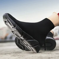 Classic Black Socks Runing Shoes Men High Sock Trainers Women Slip on Couple Casual Shoes Lightweight Sneakers Men basket homme - Image 6