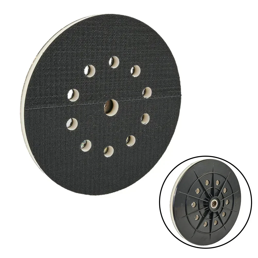 9 Inch/215mm Backup Soft/hard/6mm Thread Drywall Sander Hook And Loop 10 Pad Hole Wall Grinding Polishing Plate Sanding Disk 3
