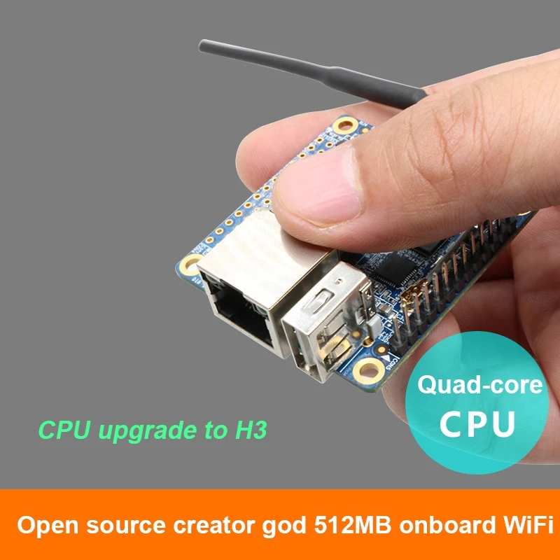 ǰ Orange Pi Zero Allwinner H3 ARM Cortex-A7  ھ 256MB ޸ ǻ ȵ̵    