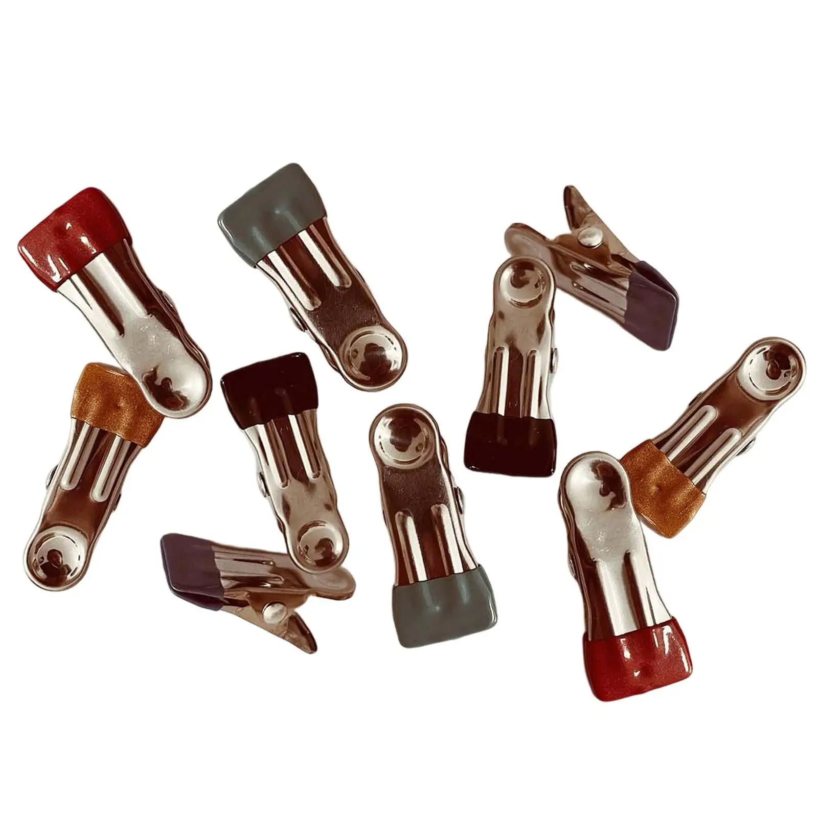 Stainless Steel Sewing Clips No Trace Clip Fabric Clamps Paper Work Durable Portable Strong Edging Fabric Position for Parts sewing clips garment clips 10x