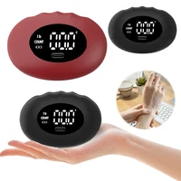 Digital Grip Strength Trainer Silicone Hand Grip Exerciser 396.8Lbs Hand Grip Strengthener LED Display for Strength Training