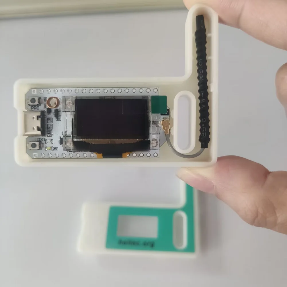 Placa de desenvolvimento com versão atualizada caso, 0,96 OLED SX1262 WiFi BLE, LoRa 32 V3 Node, LoRa32 IoT, 868Mhz, 915Mhz, 2 conjuntos