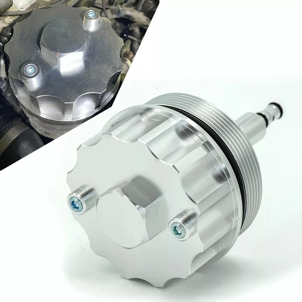 Aluminum Oil Filter Housing Cover Cap for BMW E46 3 Series 323i 328i 330i 330xi 325i 325xi 2001-2005 Auto Part Accessory