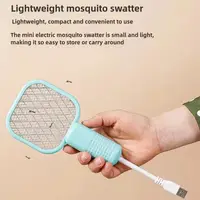 Piège à moustiques Mini USB lumière UV lutte antiparasitaire choc électrique lampe anti-moustique Portable mouche Bug Zapper été 4