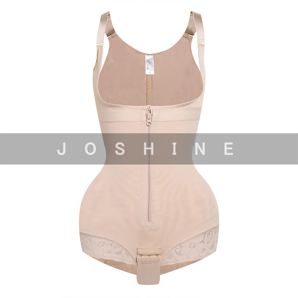 Bodysuits High Compression Body Shaper Open Chest Shapewear Slimming Shapewear Women Fajas High Compression Shorts Sexy Body