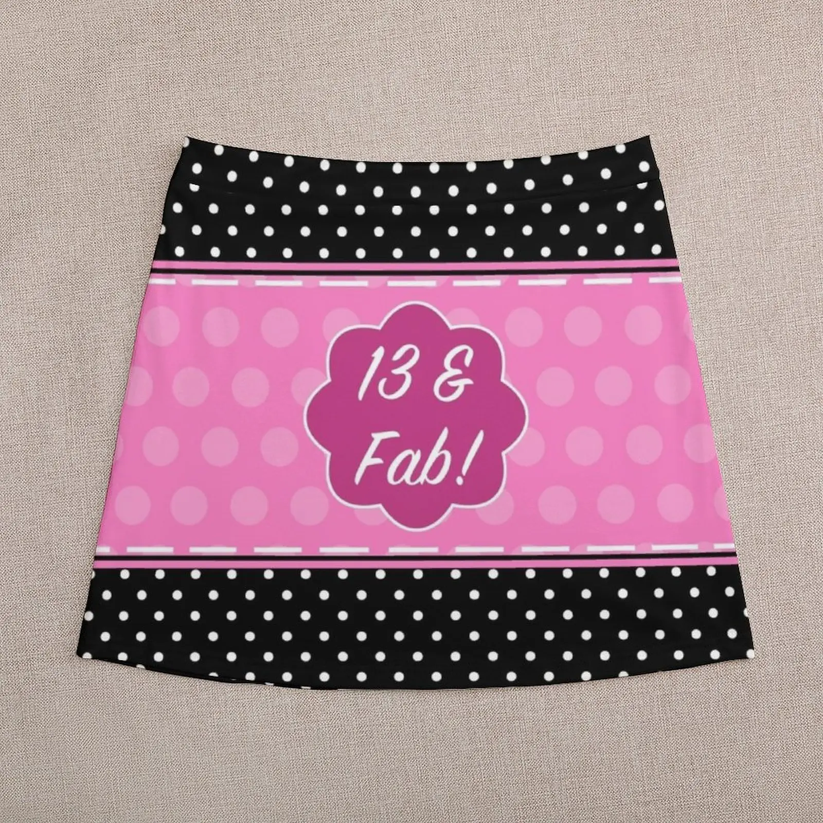 13th Birthday Fabulous Mini Skirt dress Skirt for girls korean ladies summer
